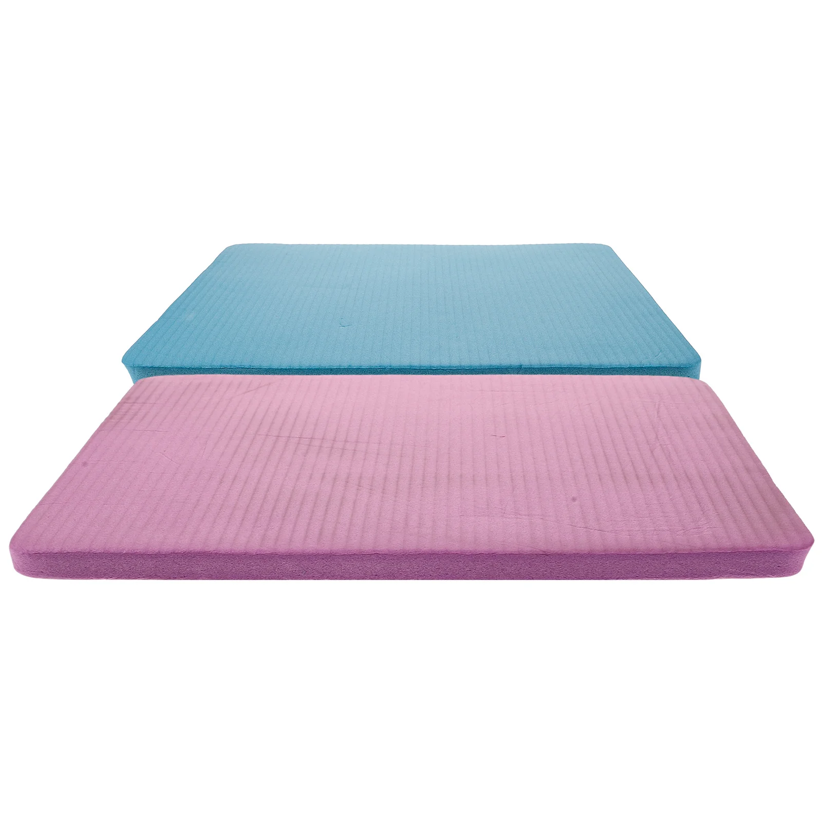 

2 Pcs Outdoor Anti-slip Kneeling Mat Miss Thick Nbr Supports Fitness Exercise Pad