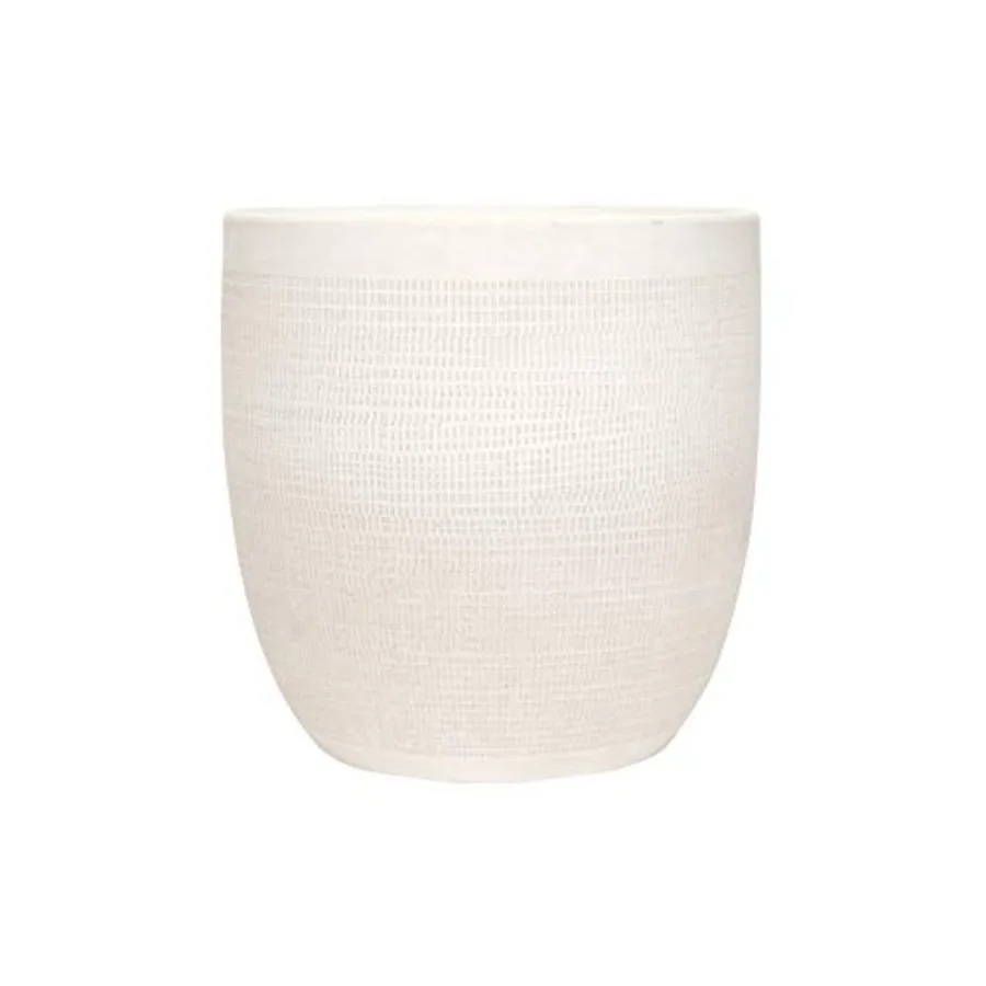 Large Matte White E…