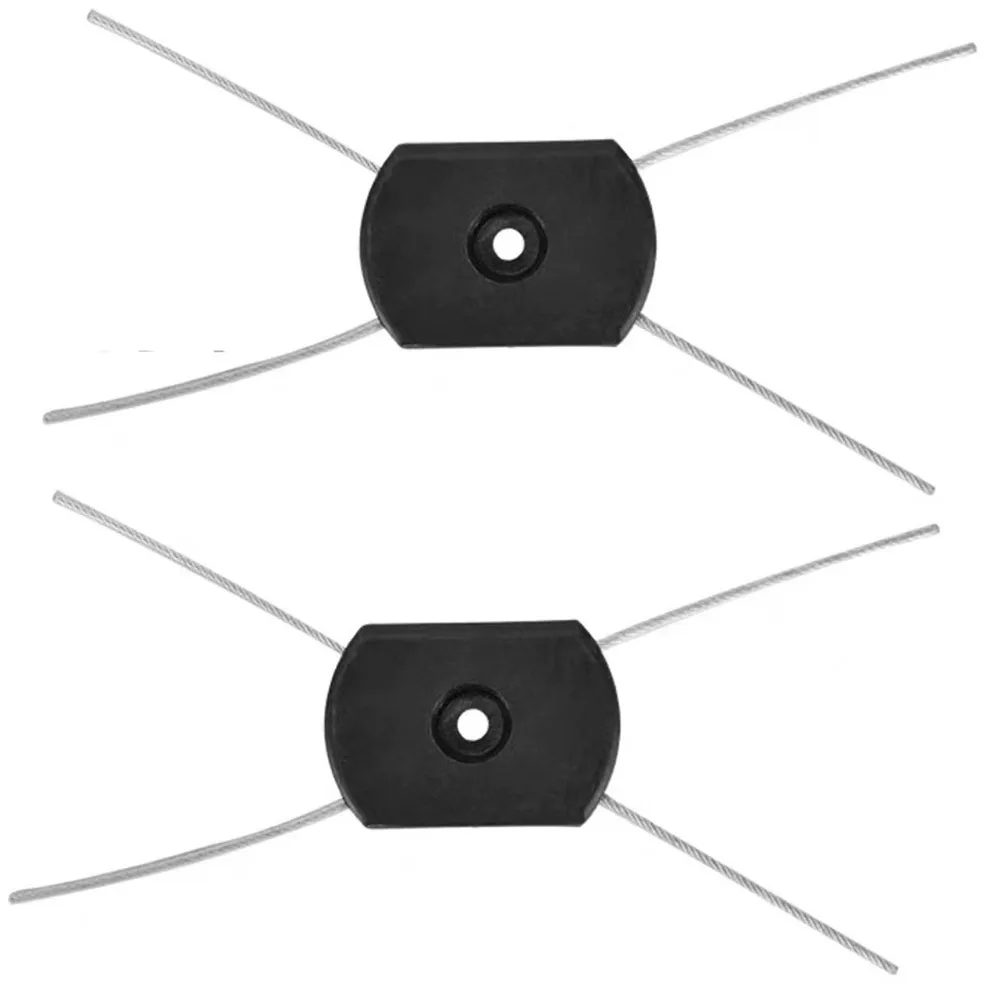 

2Pcs High-Efficiency Grass Trimmer Head Easy To Install Durable Universal Weeding Head Convenient Practical Lawn Mower Head