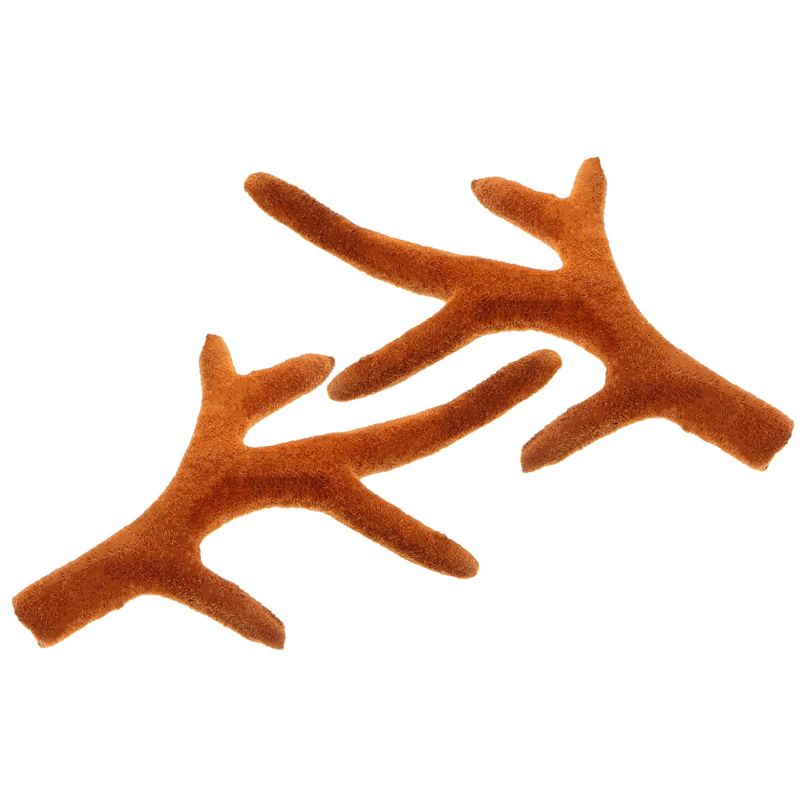 

s Brown 7.5CM Deer Antlers Headband DIY Kit for Christmas Photography Props Easy Install Craft Supplies Festive Accessories
