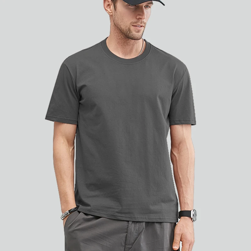 Pure Cotton T-Shirts Men Women Summer Cotton Male Tshirt Casual Short Sleeves Tee Shirt Female Basic Plain Tops Oversized S-5XL
