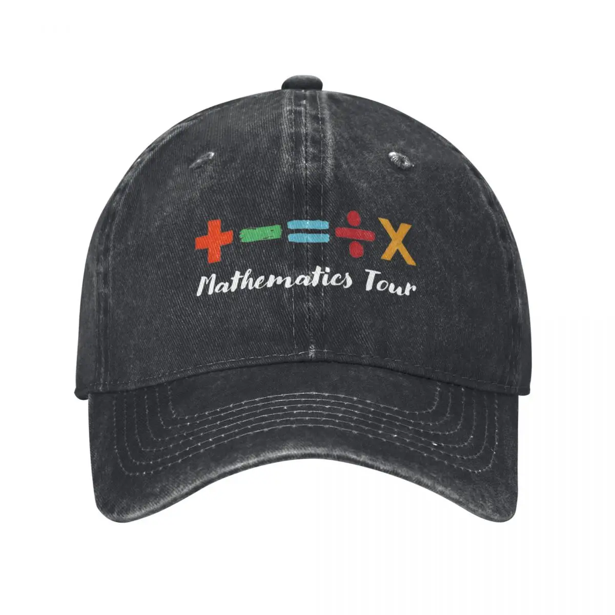 Lover Math Lyrics E-Ed S-Sheeran Fan Tour Unisex Baseball Caps Singer Distressed Denim Caps Hat Vintage Outdoor Running Snapback