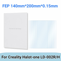 5Pcs FEP Film Release Films 200x140x0.15mm For Creality Halot-one/LD-002R/LD-002H LCD SLA DLP 3D Printer Parts Accessories