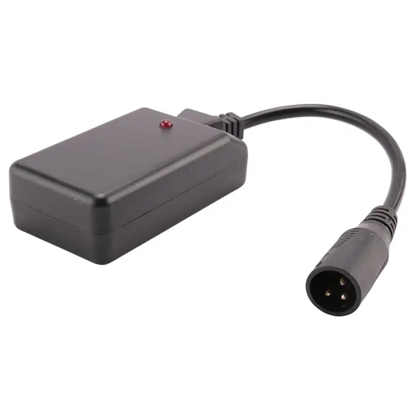 ABKN 2X Portable 3 Pins XLR Wireless Remote Control Receiver for Smoke Fog Machine DJ Stage Controller