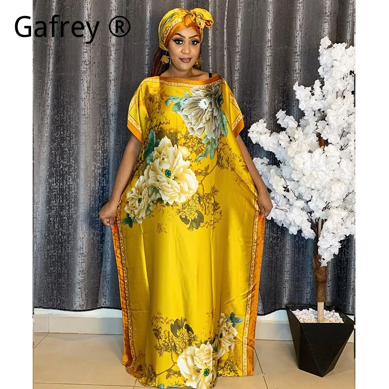 

African Arabian Fusion Abaya Women Muslim Kaftan Maxi Dress Middle East Style Loose Robe Eid Wedding Party Gown Long Clothing