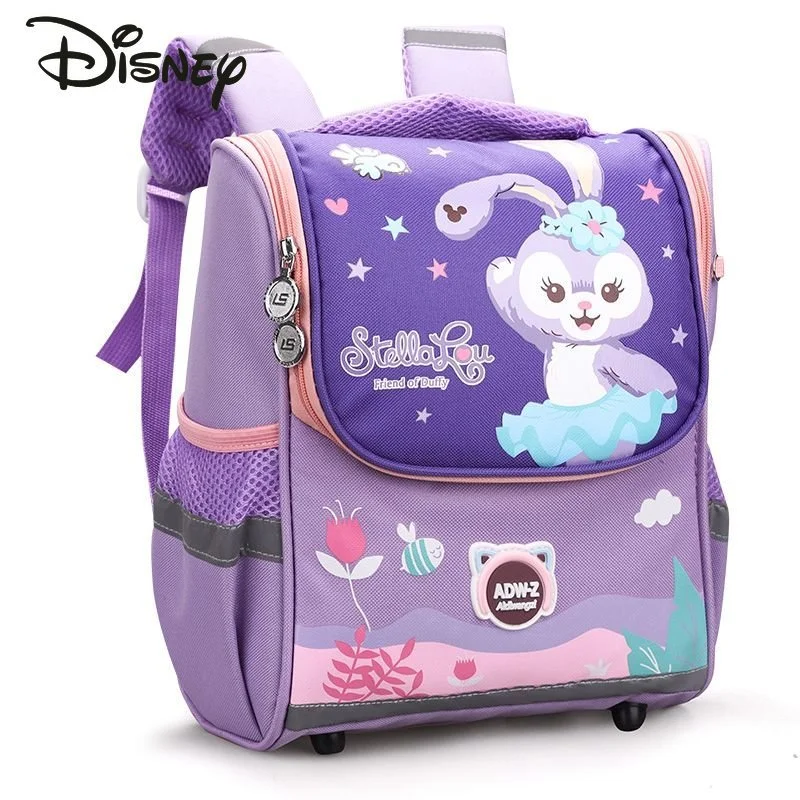 Disney Strawberry Bear New High Quality Children's Backpack Fashion Large Capacity Backpack Cartoon Multifunctional Backpack