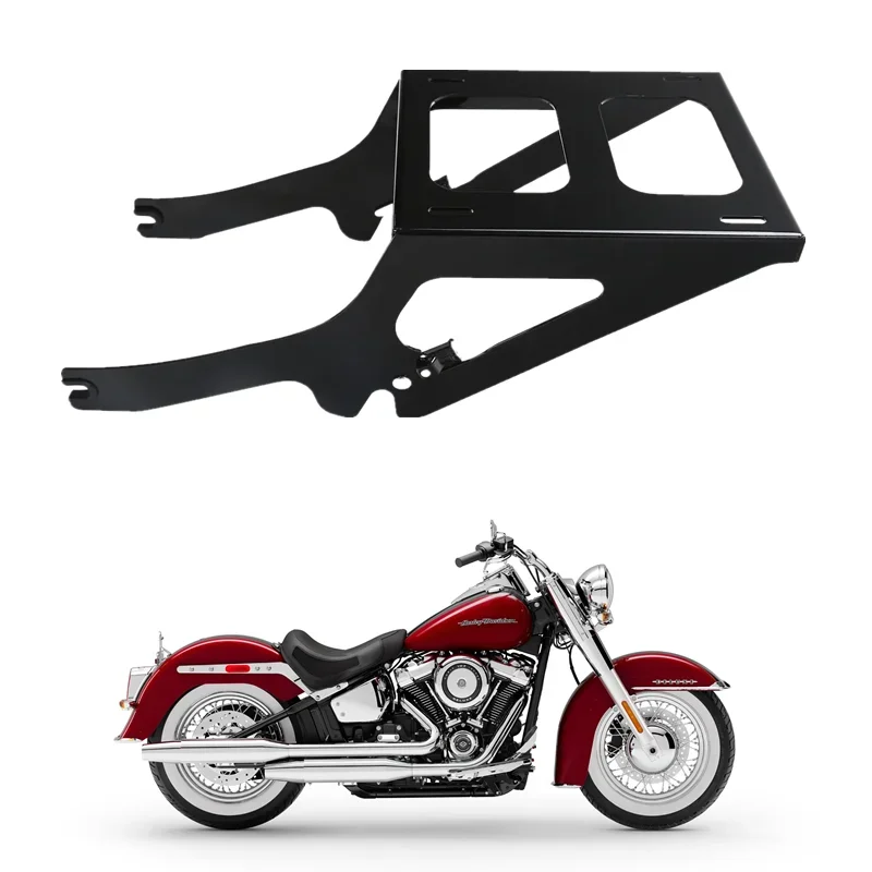 For Harley Tour-Pak Softail Deluxe FLDE 2018-2020 Heritage Classic FLHC 114 FLHCS 2018-2023 Motorcycle Parts 2-Up Mounting Rack