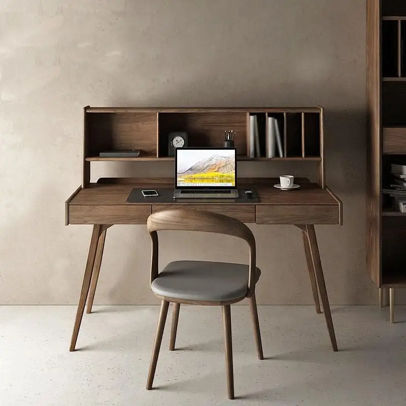 Bookshelf Simple Writing Desk Japanese Dressing Table Home Bedroom Computer Desk Vanity Desk Gaming Desk Office Desks