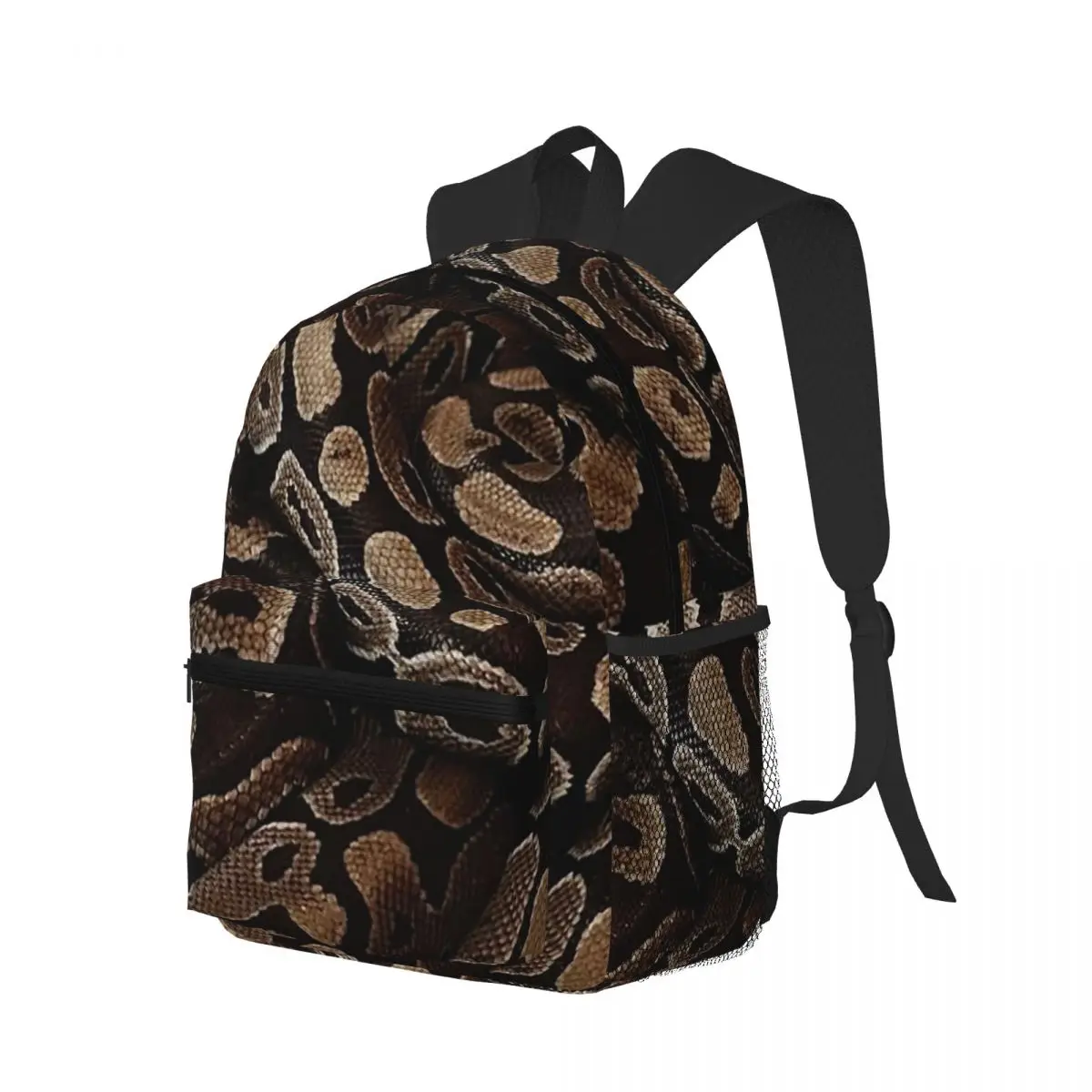 Snakes Skin Student Backpack School Bag Hiking Travel Daypack for Men Women Bookbag Shoulder Bags