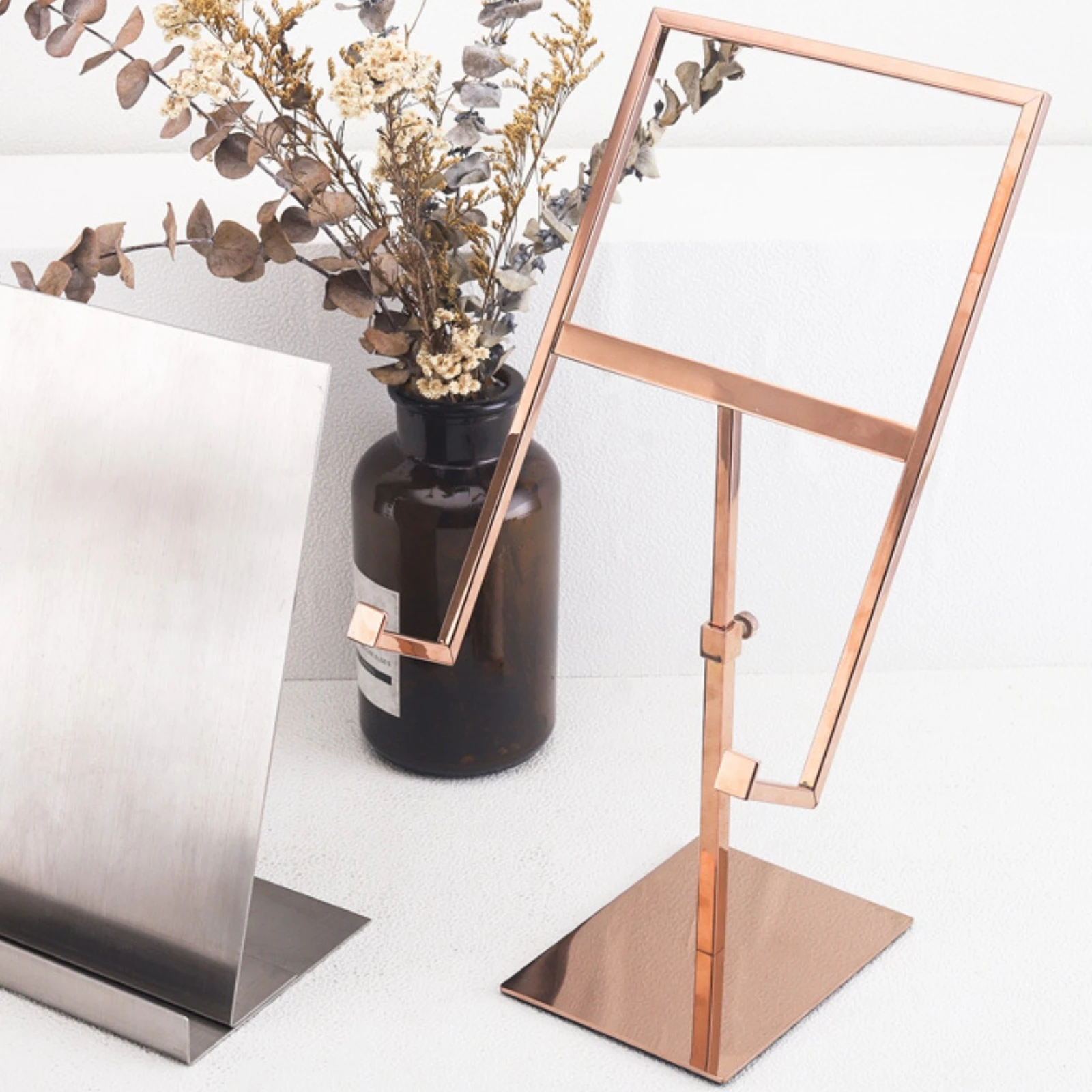 Shirt Display Stand Freestanding Adjustable Shirt Stand Adjustable Clothing Display Rack Long-Lasting Retail Fixture Fixture view 3