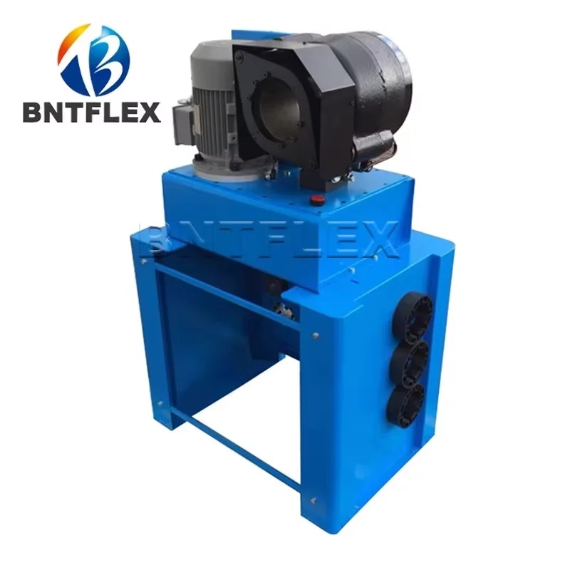 BNTFLEX P32 Hydraulic Hose Fitting Crimping Machine Quick Change Tool and Dies Base Rubber Product Making Machinery