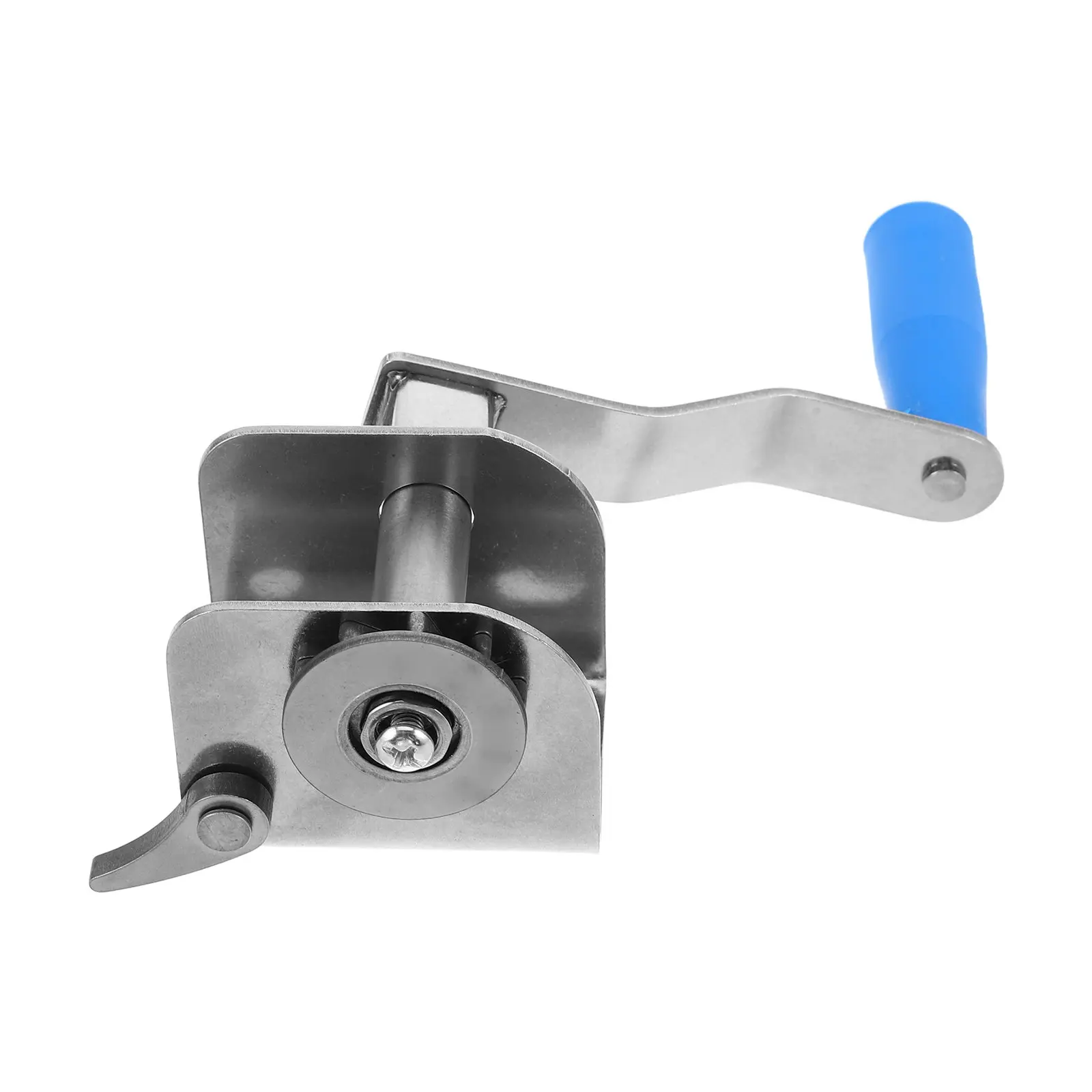 Premium Stainless Steel Badminton Net Rope Tightener Hand Crank Tensioning Device for Volleyball Tennis Court Setup Portable