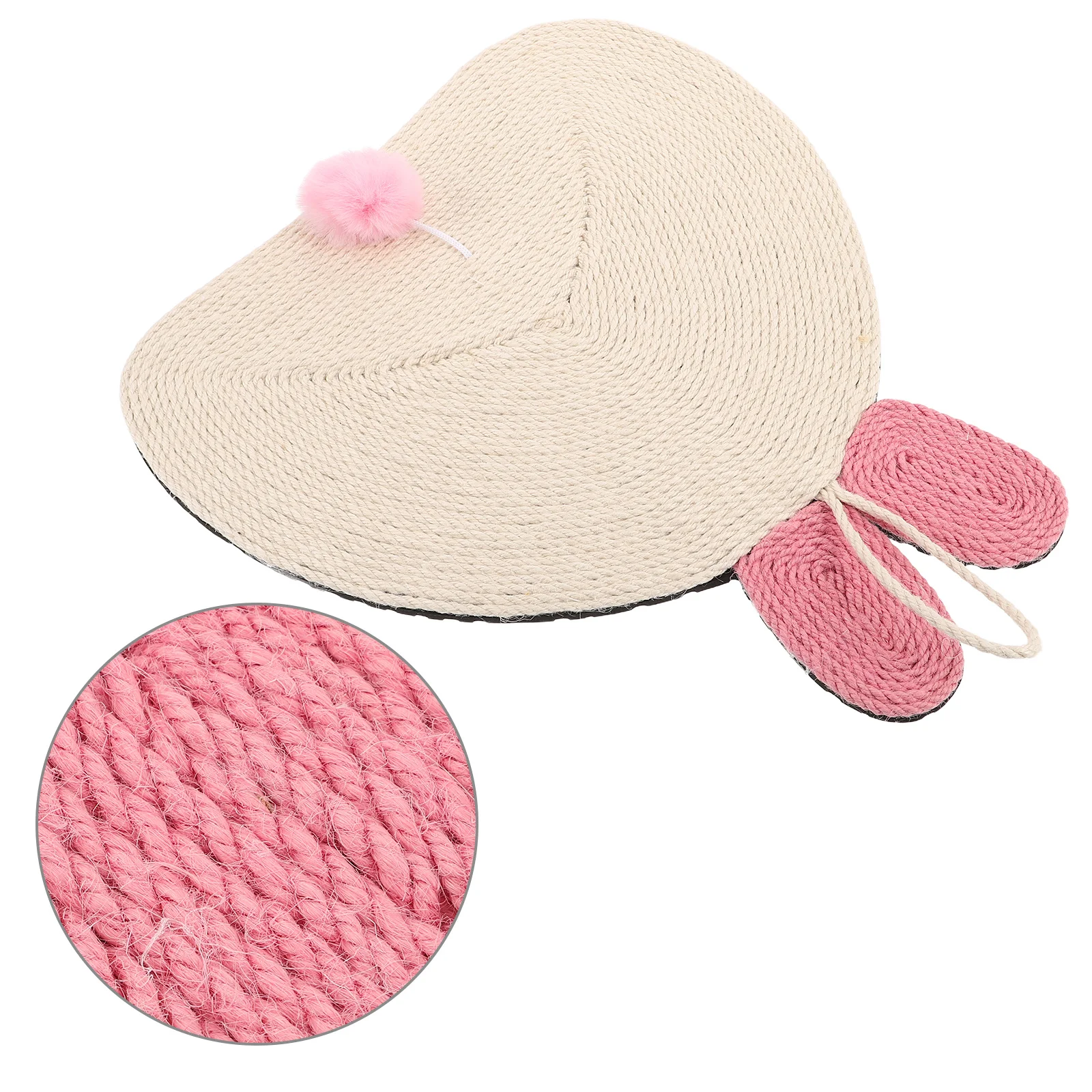 

Door Cat Scratching Mat Hanging Sisal Scratcher Double Use Wall Floor Mount Cat Scratch Pad Indoor Kitten Couch Protector No