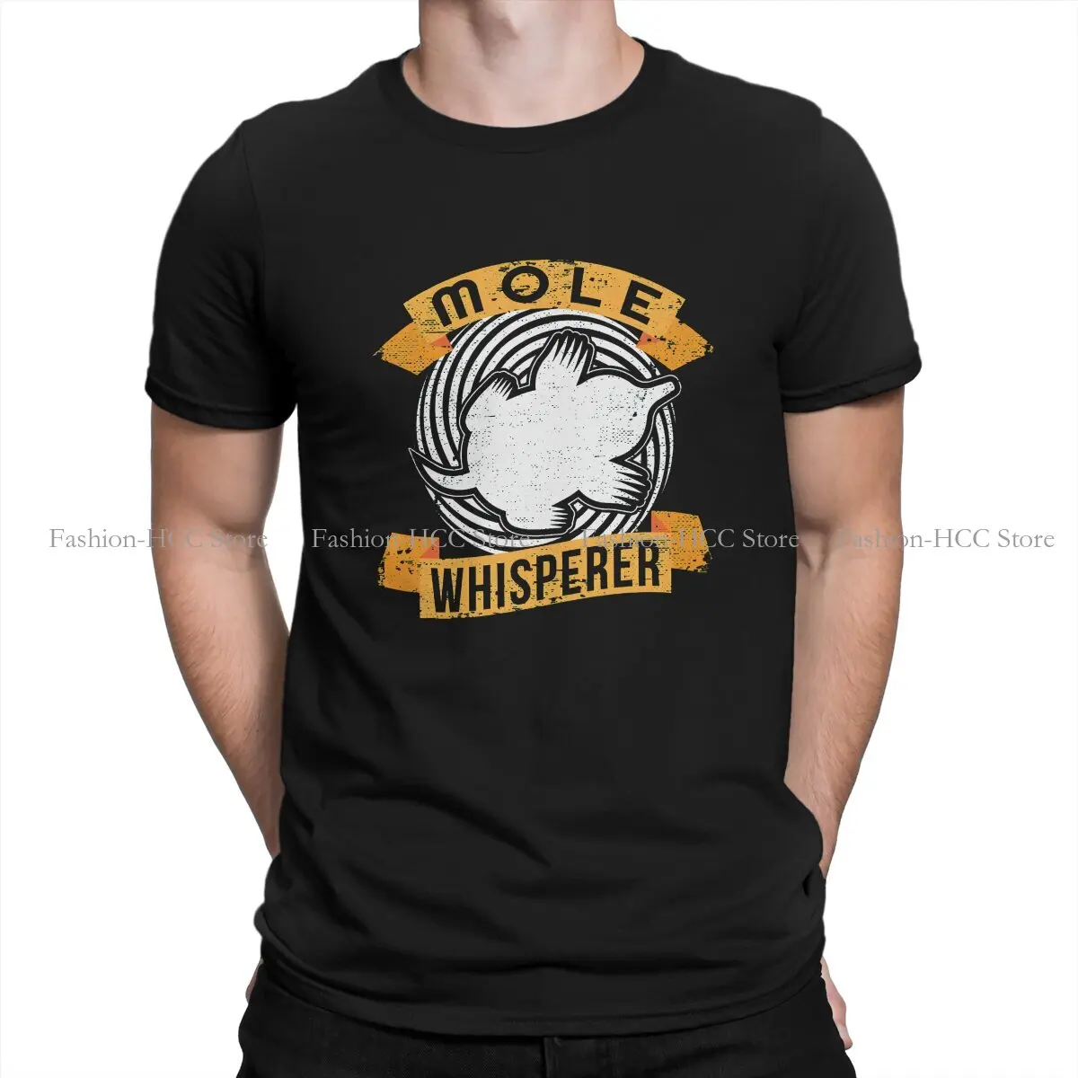 

Mole Whisperer Mole Ditch Round Collar TShirt Mole Basic Polyester T Shirt Men Tops Fashion
