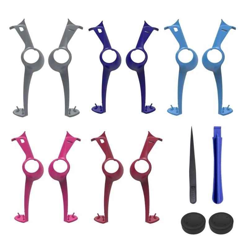 ポータルゲームコンソール交換用コンソールトリムストリップ用の装飾トリムストリップサムスティックキャップと修理ツール