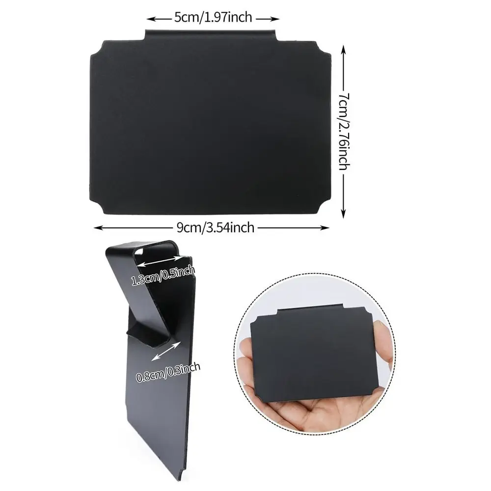 10PCS New Plastic Price Boards Black Signage Table Chalkboard Multifunctional Mini Message Label Mall