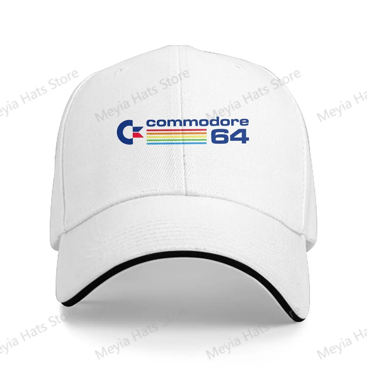 Commodore 64 Commodore Amiga 500 Multicolor Hat Peaked Women's Cap Personalized Visor Protection Hats