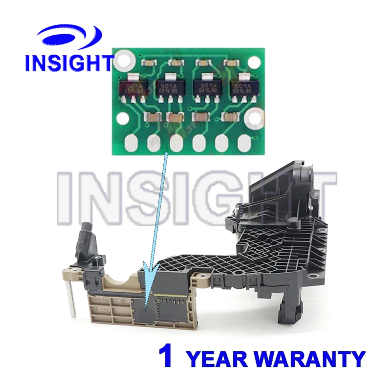 1X NEW AUTOMATIC TRANSMISSION 6HP19 CHIP TRANSMISSION COMPUTER GEAR POSITION CHIP L1-L4 FOR BMW E60 E66 AUTO COMPONENTS