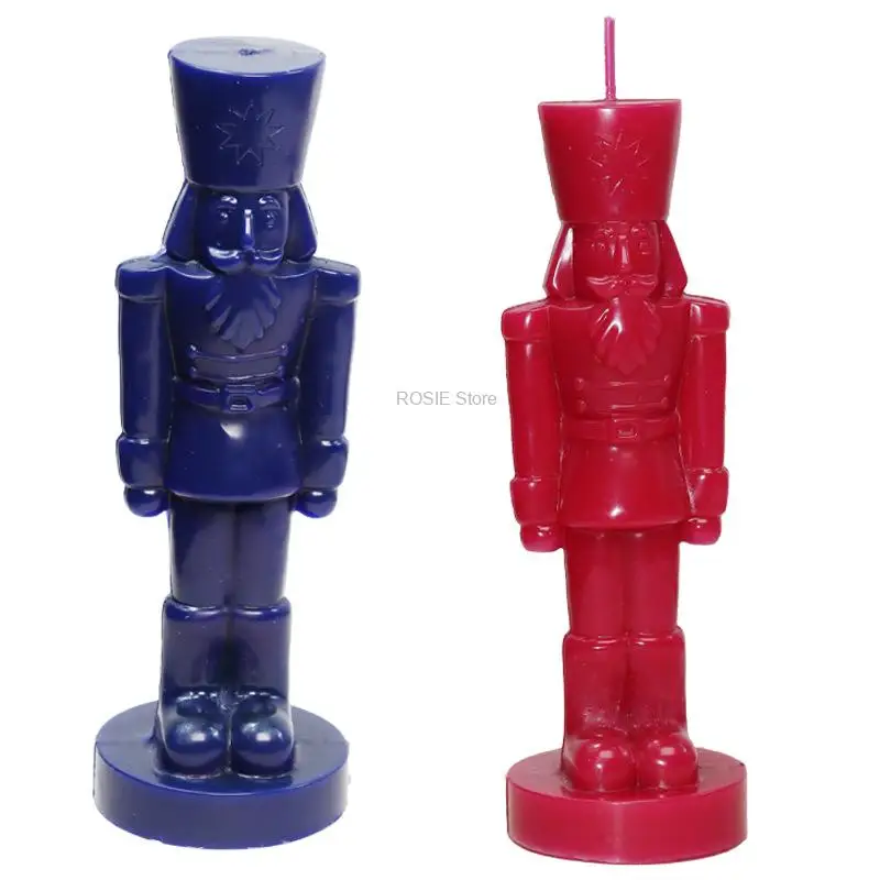 Diy Soldiers Handmade Supplies Scented Romantic Dinner Candle Injection Mould Long Pillar Gear Tip Wax Acrylic Candle Mold