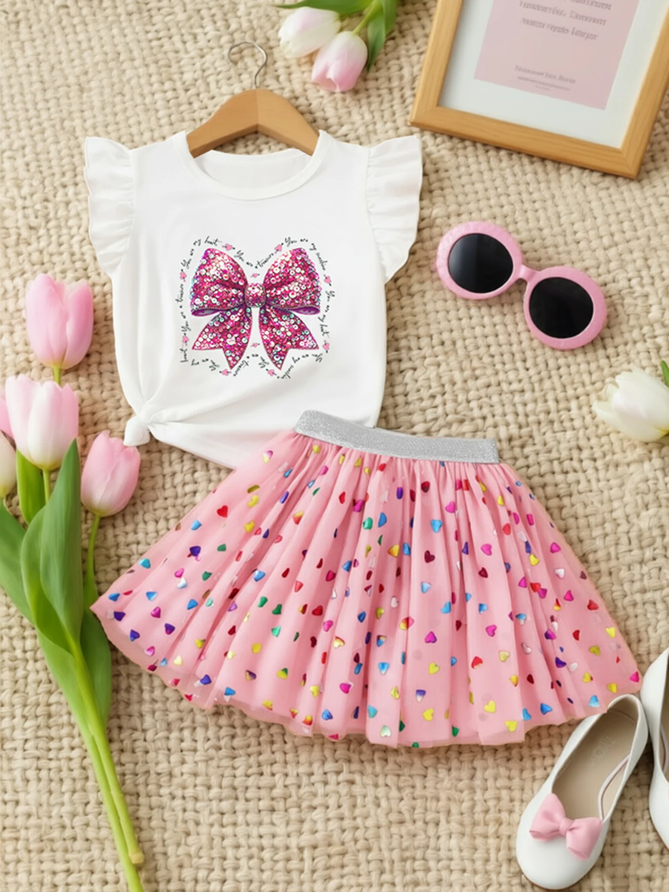 Summer Girls Clothes Set Flutt - Baby Clothing Boutique ulasan dan harga