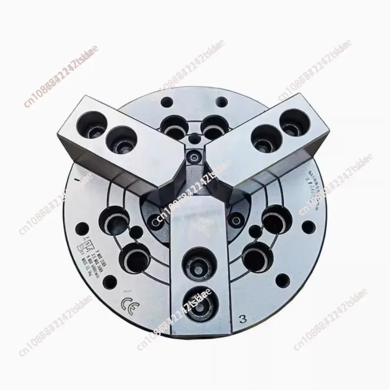 

Hollow solid CNC three-jaw hydraulic chuck 5 6 8 10 12 15 18 inch 200 full set of modification