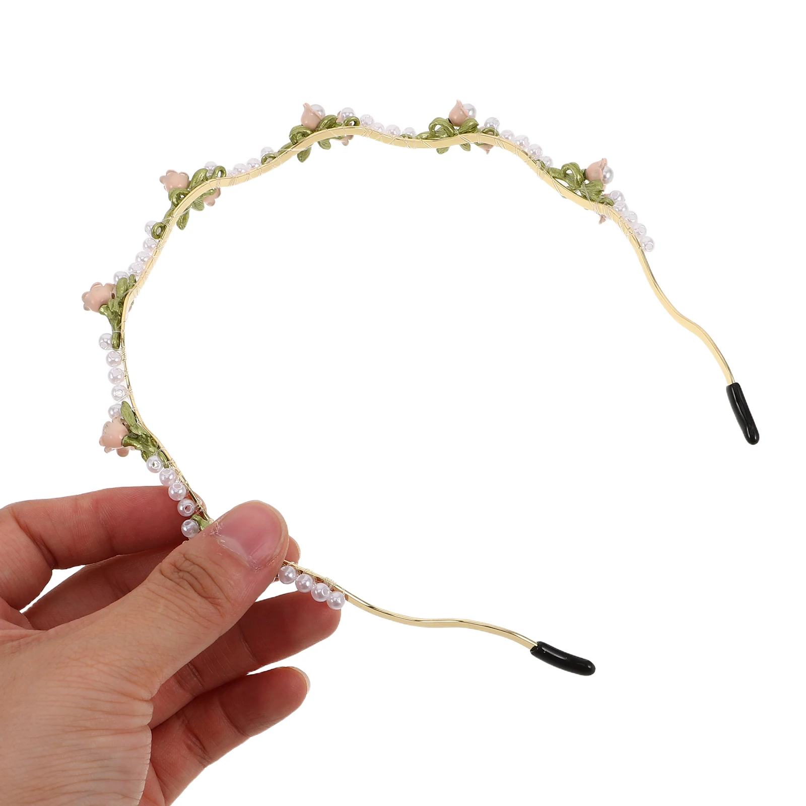 

Pearl Flower Girls Bridal Flower Girl Headpiece Accessories Metal Resin Pearls Wedding Party Daily Stylish Hairbands