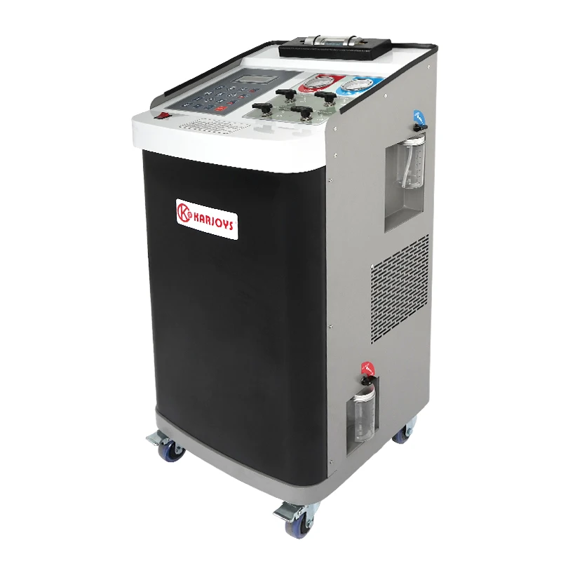 Full Automatic Car AC Service Station Refrigerant Recovery Machine R134a R1234yf Air Conditioning Filling Machine