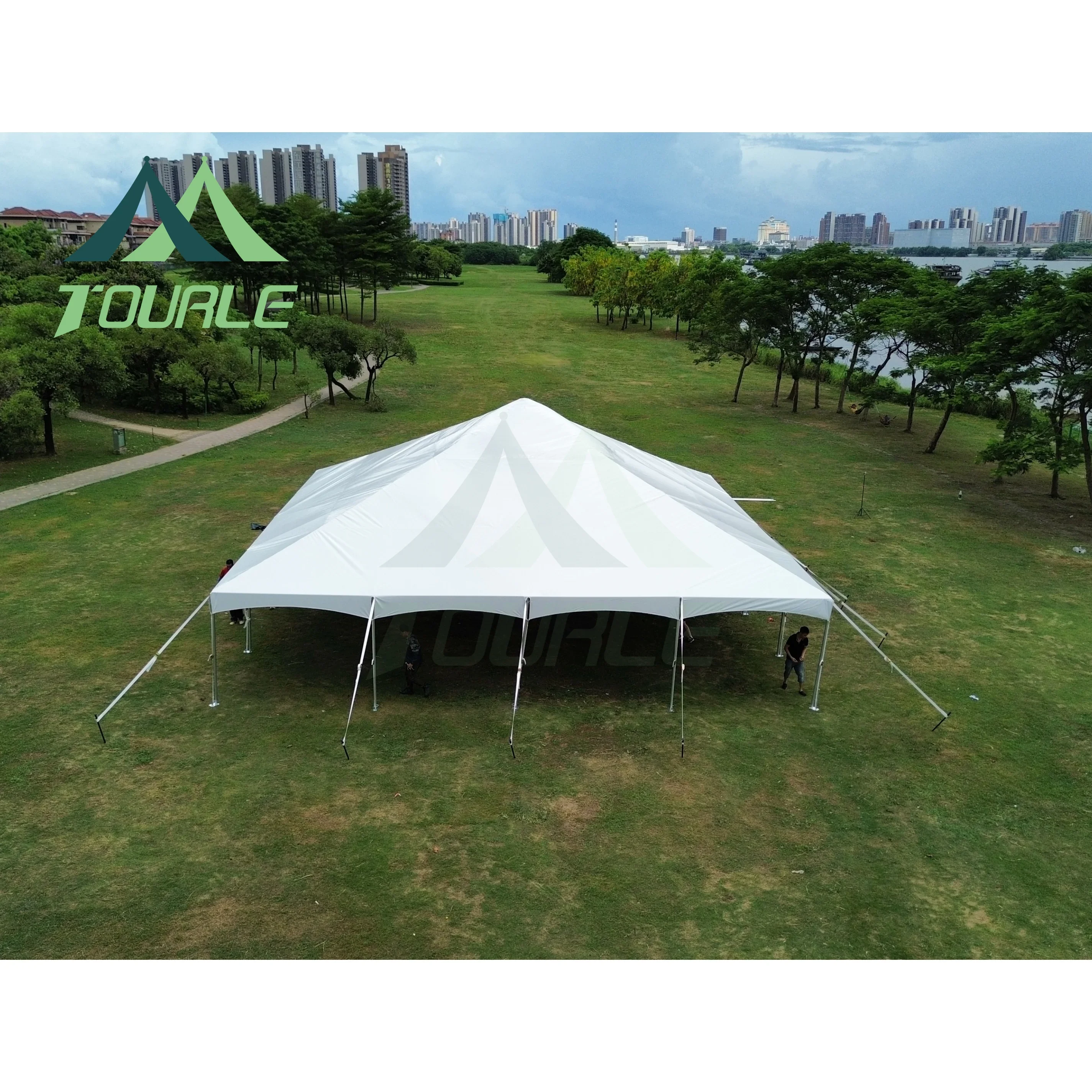 New custom high quality pvc material canopy events marquee wedding trade show  rental tent 20x40ft/40x40ft