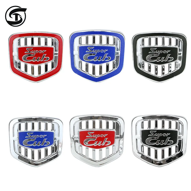 3D Motorcycle Decoration Stickers Moto for Honda Super CUB C70 C50 C90 CC110 C125 CT125 Emblem Badge Decals Supercub Modified