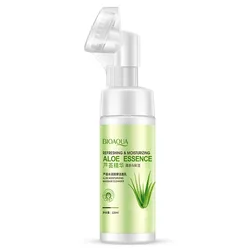 Bioaqua Aloe Vera Massagem Hidratante Espuma Limpadora, Cuidado Suave, Limpeza Facial de Limpeza Profunda, 120ml