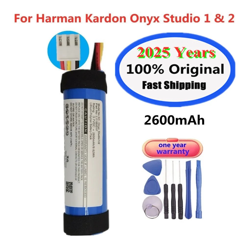 2025 Year Original Speaker Battery For JBL Flip 4 Harman Kardon Onyx Studio 6 5 4 3 2 1 Onyx mini / Go Play Mini Battery Bateria