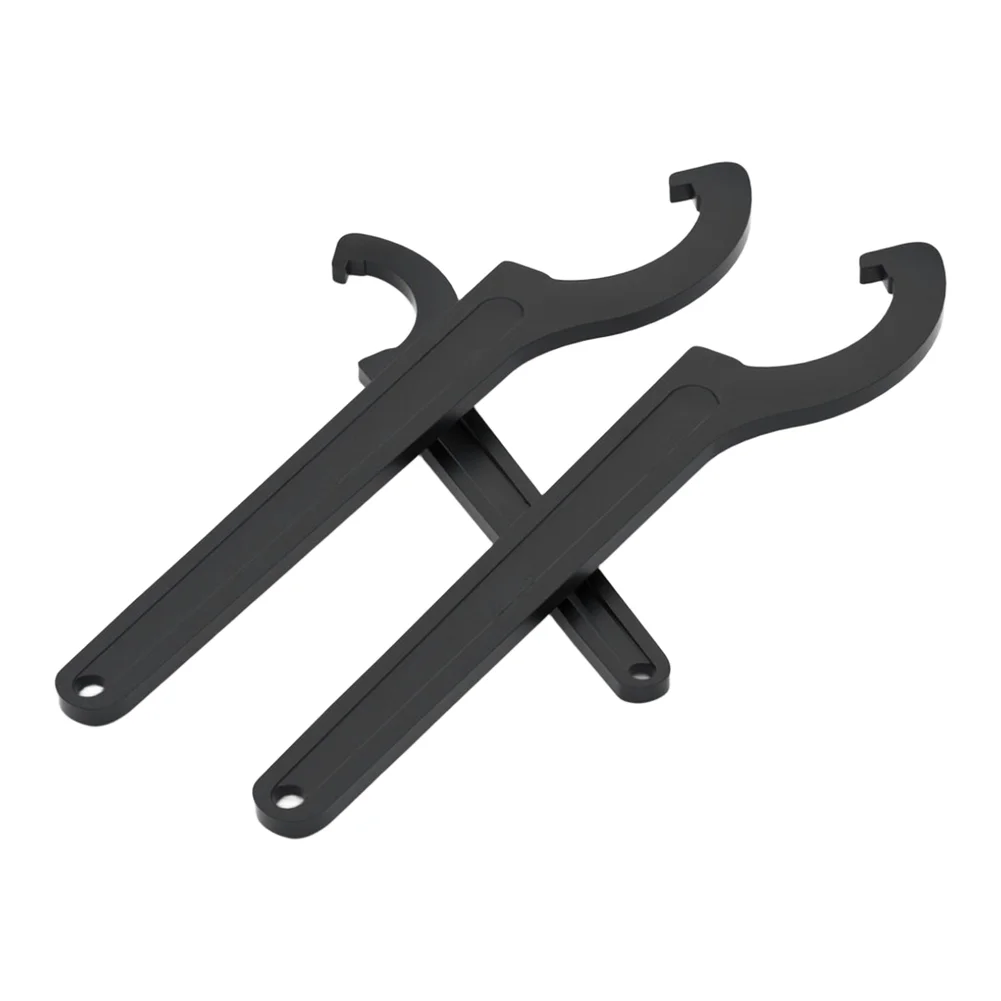High Carbon Steel Adjustable For crescent Wrench Set 6pcs for Water Meter Round Nuts 22mm to 62mm Black Oxide Coated