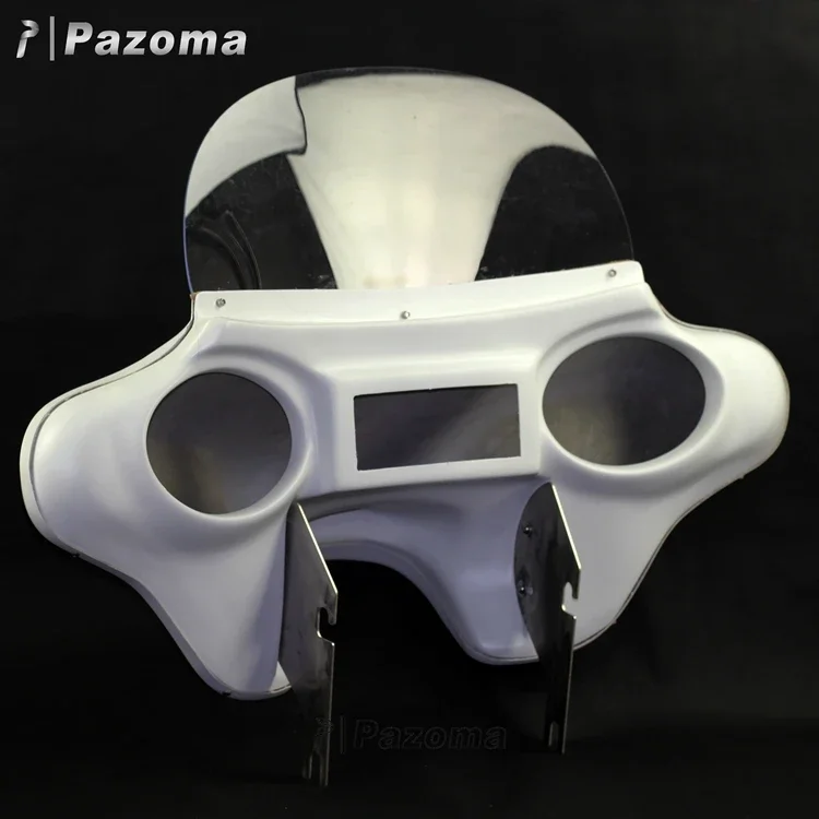 HDF-002 OEM motorcycle headlight fairing with front windscreen for Road King