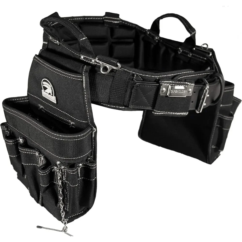 for B240 Electrician's Combo With Pro-Comfort Back Support Belt. Heavy Duty Work Belt (Medium 31-35 Inches)