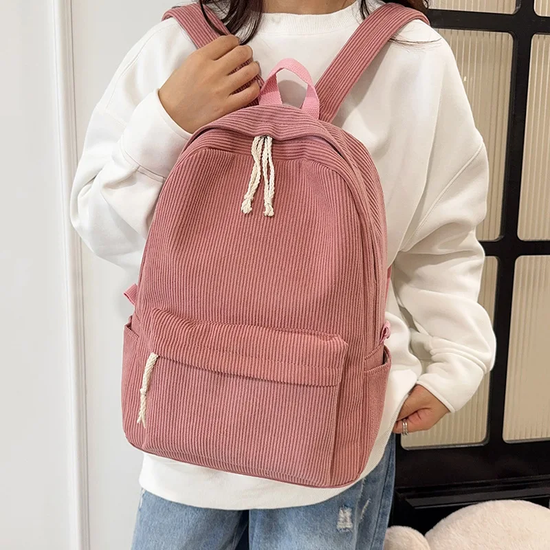 حقيبة ظهر كورتيكس حقيبة نسائية لخريف وشتاء 2025 نمط كوري جديد بسيط اتجاه الشارع سعة كبيرة حقيبة ظهر نسائية غير رسمية #5