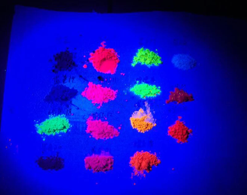 10g/50g /bag NEON PIGMENTS 12colors Pigment shadows, neon colors, glow in the dark makeup, glow, festival, fantasy, neon pigment