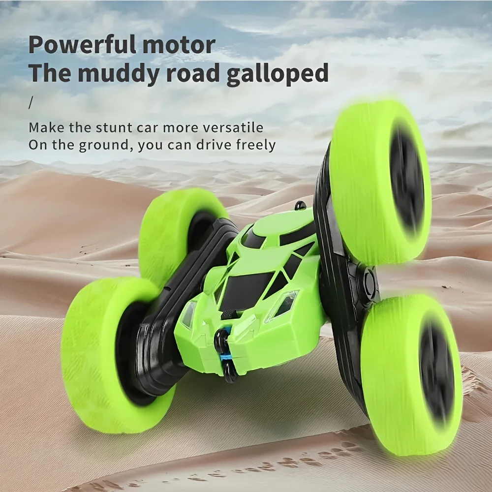 2.4G Fast RC Car 1:16 Double Sided Flip RC Stunt Car 360 Degree Rotation Off Road Remote Control Drift Toy Car Birthday Gift