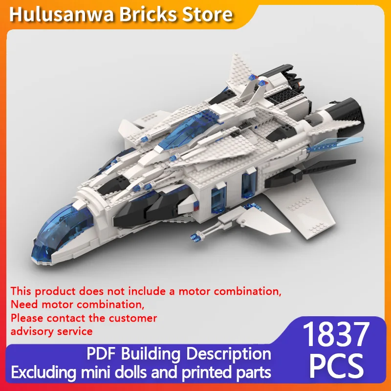

Space Police Mobile Command Station Model MOC Building Bricks War Equipment Modular Technology Gifts Assemble Children Toys Suit