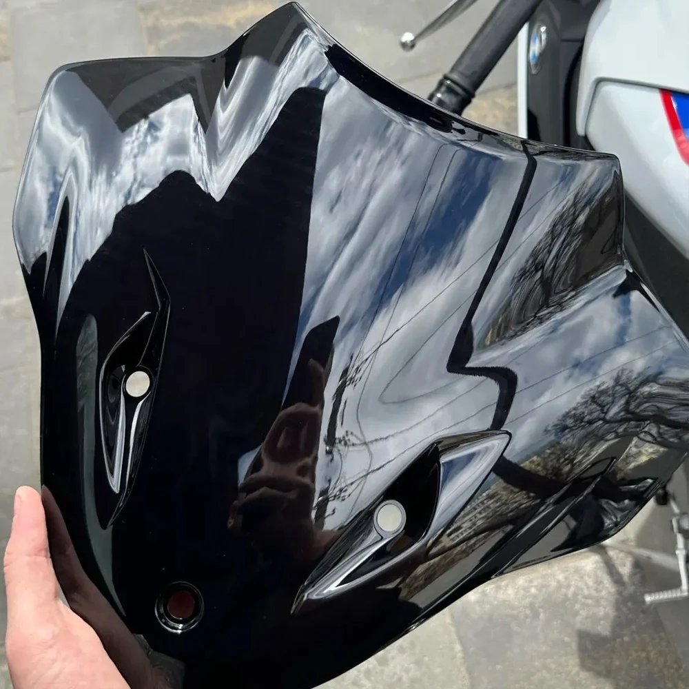 S1000R الزجاج الأمامي للدراجات النارية منحرف الزجاج الأمامي لسيارات BMW S1000 S 1000 R 2014 2015 2016 2017 2018 2019 2020 شاشة فقاعة مزدوجة