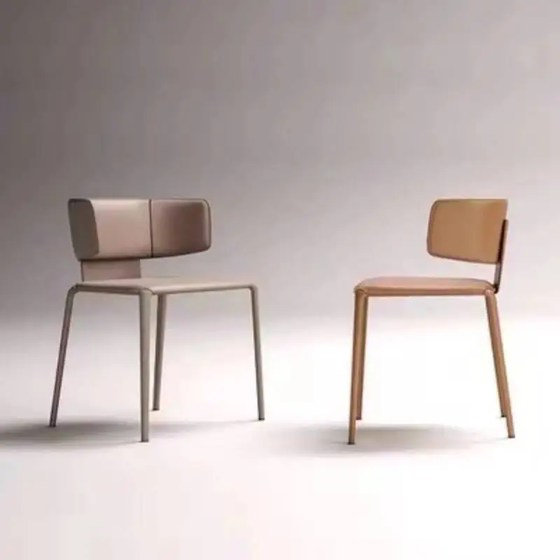 

Italian Designer Coffee Shop Kitchen Dining Chairs Minimalist Modern Bedroom Chairs Dresser Cadeira Dining Room Furniture HYDC