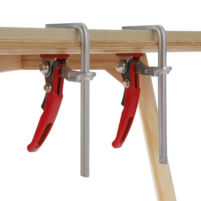 

VK-RC1 160x60mm 2pcs Quick Ratchet Clips Track Saw MFT Clamp Alloy Steel MFT Table Guide Rail Clamps Woodworking Tool
