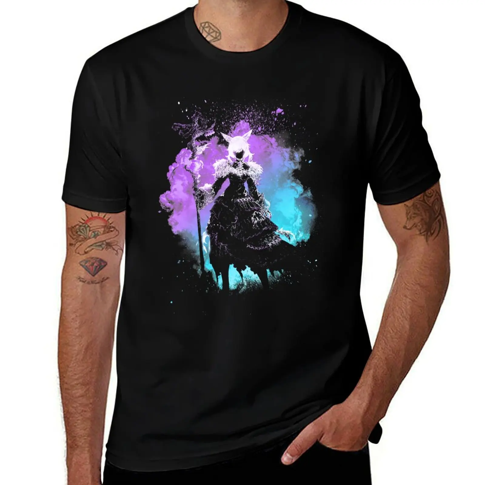 Soul of the Sorceress T-Shirt man clothes graphic shirts mens plain t shirts