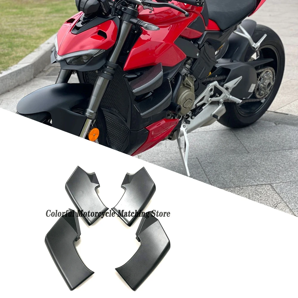 

2023 V4/V4S Winglets Wings Spoiler Fxed For DUCATI Streetfighter V4 V4S V4SP 2020-2023 V2 2022-2023 Motorcycle Winglet Wing Kit