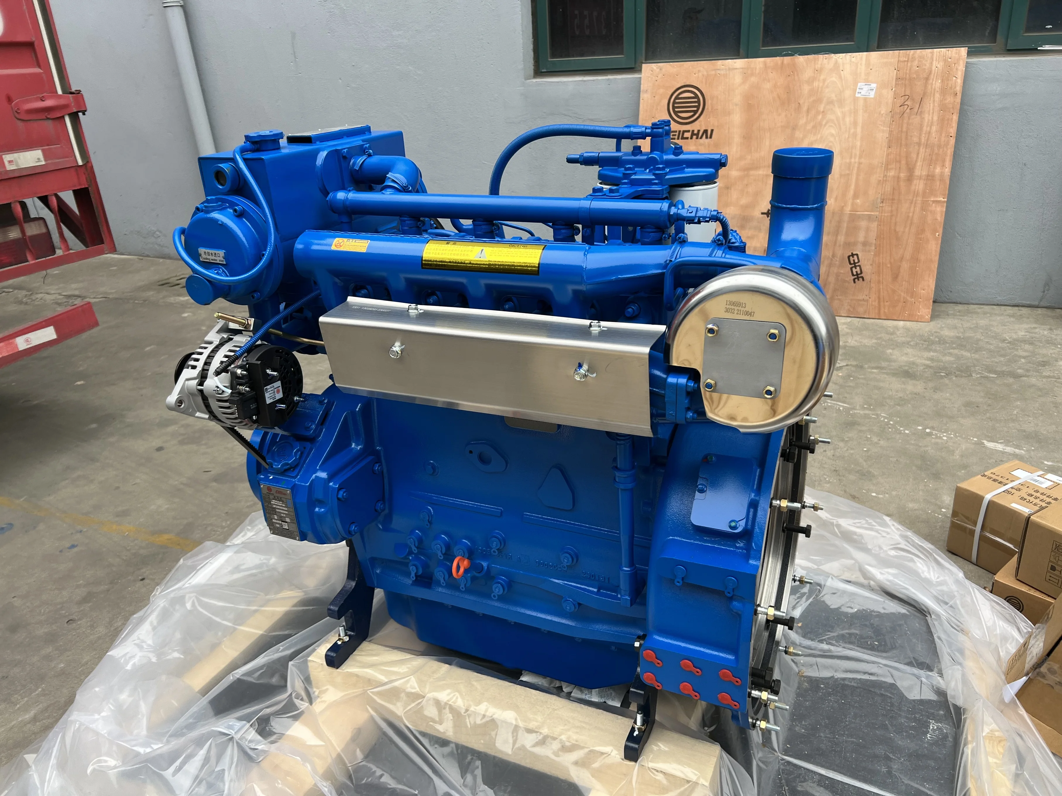 Best Price 4.5L 120hp Water-cooled 4 Cylinders 88kw Weichai WP4C120-18 1800rpm Marine diesel Engine for Boat