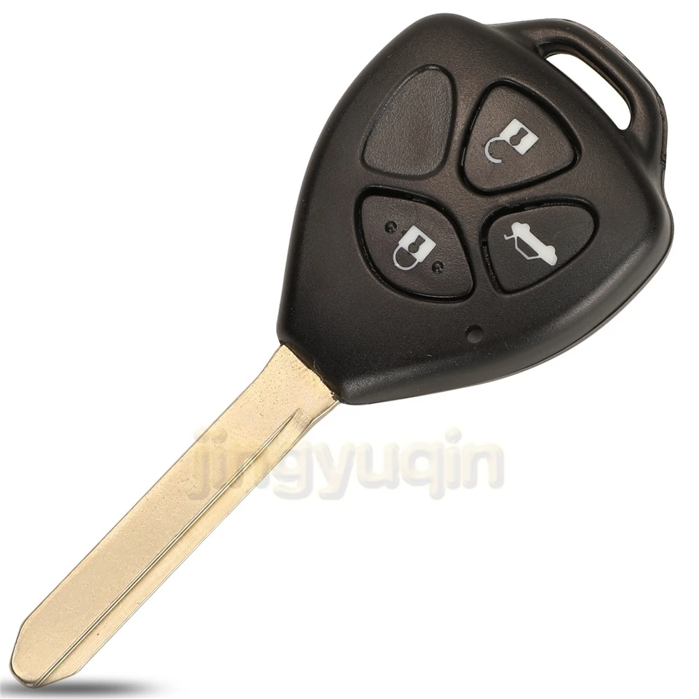 Jingyuqin 26041-11H29 89071-0F060 Zdalny pełny pilot samochodowy 433MHz 4D67/G Chip do Toyota Corolla Avensis Yaris Verso Auris