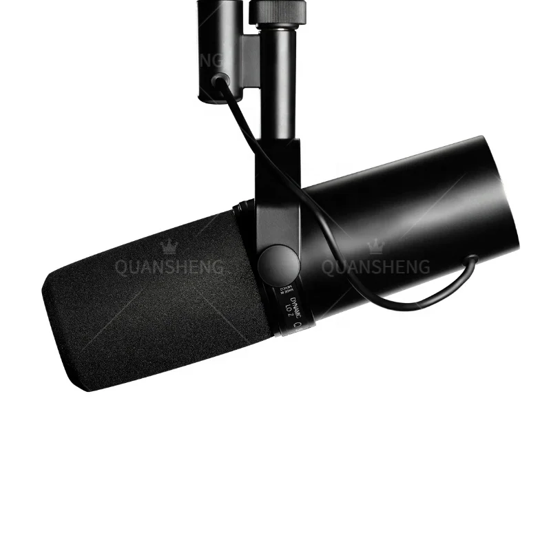 Microphone vocal cardioïde actif avec préampli intégré, Podcast iler pour le streaming statique, SM7dB