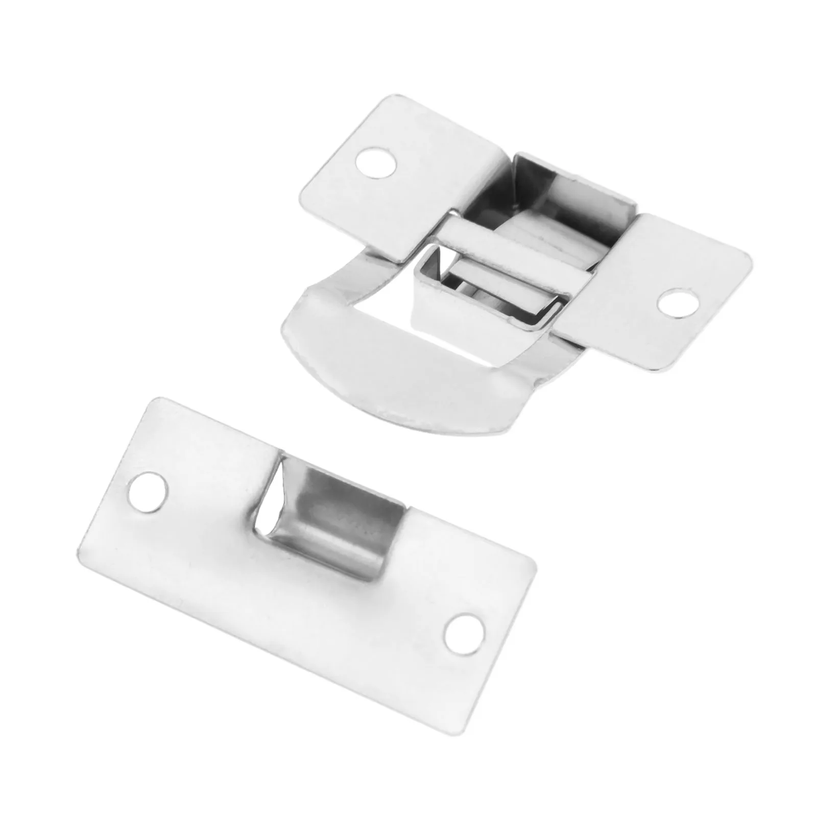 10 pz scatola chiusura a scatto Hasps 34*30mm scatola d'argento confezione regalo valigia fibbie attiva/disattiva chiusura a scatto chiusura a scatto Hardware per mobili