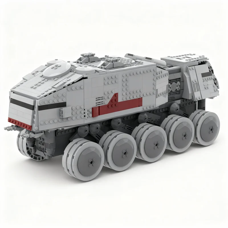 1712pcs MOC Clone Turbo Tank Star Battle Model Building Blocks Construction Toy Christmas Gifts DIY Creative Idea Education view 2