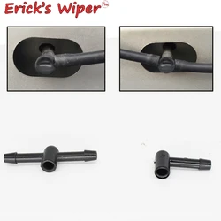 Erick's limpiaparabrisas delantero, boquilla de limpiaparabrisas, Conector de chorro, Juego de piezas para Ford Focus L & T 2, 3, Mondeo 4, c-max Fiesta 5, 2 uds.