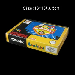 Étui de protection en plastique transparent pour SNES et N64, boîte de jeu, jeux CIB, protecteur pour animaux de compagnie pour boîtes de jeu